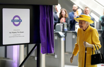 Queen Elizabeth II participates in the inauguration...