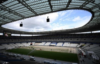 This is the Stade de France in Paris, the stadium...