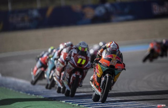 Masià reigns in the chaos of Moto3 and opposes the...
