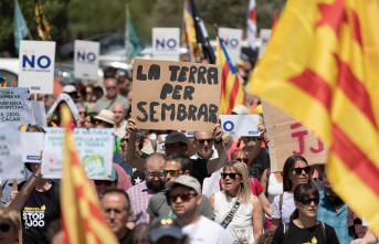About 2,000 people demonstrate against the Winter Olympics in Puigcerdà