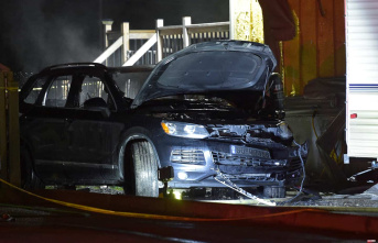 Montérégie: a vehicle ravaged by arson in Saint-Isidore