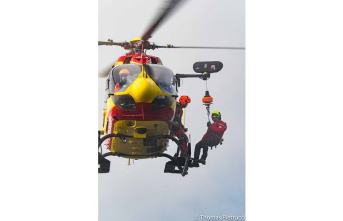 Drome. Climbing accident: A 19-year old man was evacuated by helicopter to Rochefort–Samson
