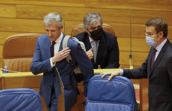 The Galician parliament places Rueda at the head of the Xunta to push Feijóo towards Moncloa