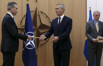 Finland and Sweden hand in their formal application to NATO to join the Alliance