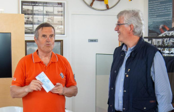 Saint-Pierre-d'Oleron: a donation of 1,000 euros for the speedboat of the SNSM
