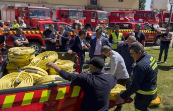 The Provincial Council of Ávila contributes 12 fire trucks and 7 pick-ups to the Infocal Plan of the Board