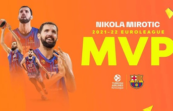 Nikola Mirotic, 'MVP' of the Euroleague...