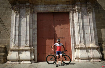 Paul Galéà, the Perpignan biker who pedals until...