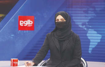 Turn of the screw in Afghanistan: TV presenters forced to cover their faces