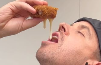 Dabiz Muñoz melts with a Gran Canarian cheese and his video goes viral