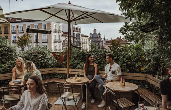 Madrid, from a bird's eye view and with a 'gin and tonic' in hand