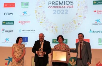 Champinter, Virgen de las Viñas, El Progreso and Coopaman, distinguished in the I Cooperative Awards
