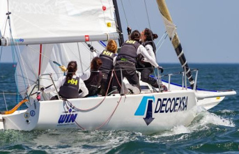 The “Decoexsa” won the third edition of the EKP International Women’s Sailing Cup at the Abra