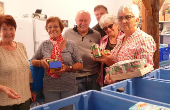 Saint-Porchaire is always available for the Food Bank
