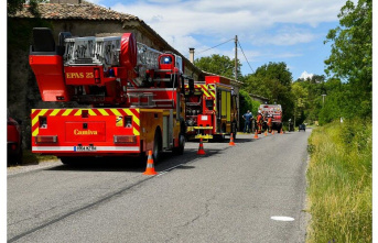 Alpes de Haute Provence. Kitchen fire: firefighters prevented spread

