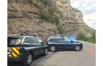 High mountains. Drownings: A mother and her son were taken care of at the Gorges de la Meouge in an absolute emergency
