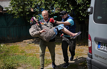 Evacuations to flee the Russians are slow, tedious,...