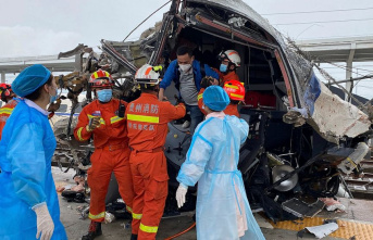 1 person is killed in a high-speed train accident...