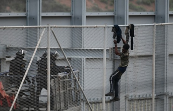 Dozens of immigrants try to storm the Ceuta fence
