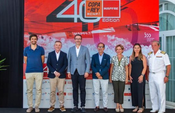The 40th Copa del Rey Mapfre was presented at the Náutico de Palma