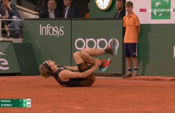 Like this it has been the injury of Alexander Zverev