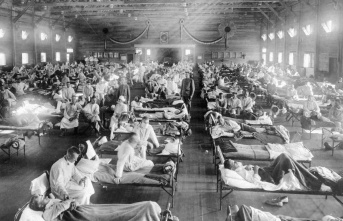 Flu currently in circulation is an heir strain from the 1918 pandemic.
