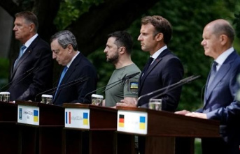 France, Germany, Italy and Romania support the "immediate" candidacy of Ukraine to the EU
