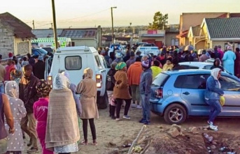 At least 20 dead in a South African nightclub in unknown...