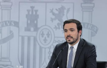 Garzón: «A large fortune that charges 200,000 euros a year does not need the same subsidy as a small one»