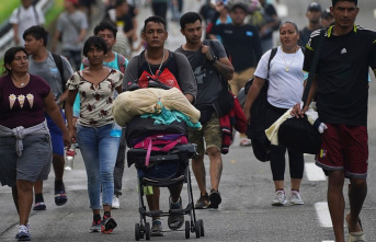 Splitting the vote of migrants on whether they should continue walking through Mexico
