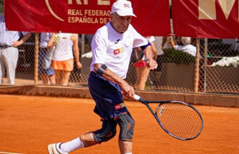 The 90-year-old man who triumphs in Rafa Nadal's academy: "I train four days a week"