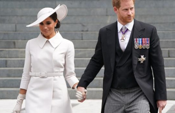 Meghan Markle and the pristine white dress with which she has reappeared in the British court