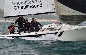 Galerna, strong winds, weather window and storm for the J80 Spanish Cup