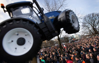 Farmers are angered by the Dutch government's strict emission goals
