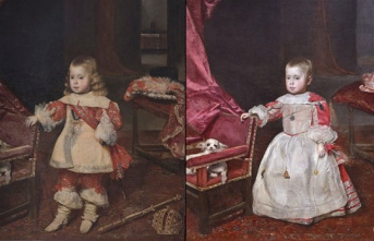 An unpublished Velázquez appears under a work repainted...