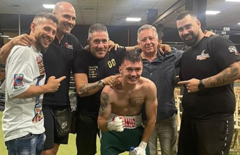 Boxer Antonio Collado achieves his fourth consecutive victory on the verge of signing with his new sponsor