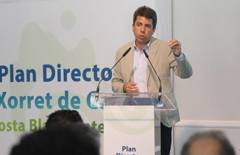 Mazón regrets that Puig "is very far from the 500 million proposed by the PP for the self-employed and SMEs"