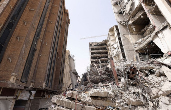 At least 38 people are killed in Iran's building collapse.
