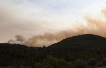 Declared a forest fire in the Valencian town of Tuéjar