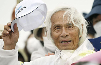 Japanese man, 83, is ready for more after crossing the Pacific solo