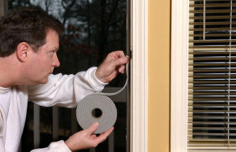 Less draughts: seal the windows: this keeps the cold...