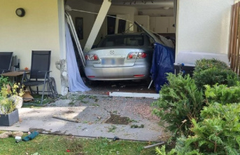 Accident: car drives into the living room – 91-year-old...