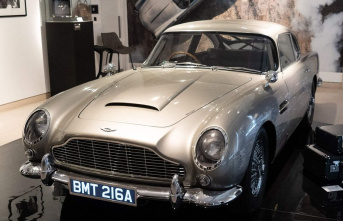 James Bond's Aston Martin: Car auctioned for...