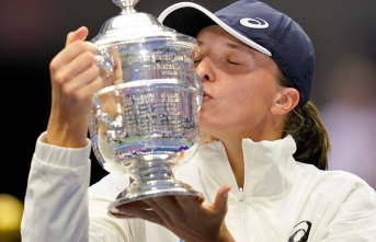 Major in New York: Poland's tennis star Iga Swiatek...