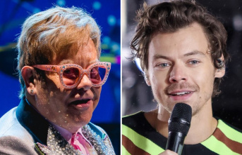 Harry Styles and Elton John: Both honor the Queen...