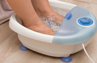 Relaxation: massage device and pedicure in one: these...