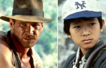 Harrison Ford and Ke Huy Quan: Indiana Jones and Shorty...