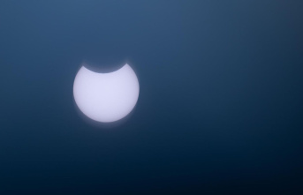 Astronomy : Midday sky on Tuesday: Partial solar eclipse...