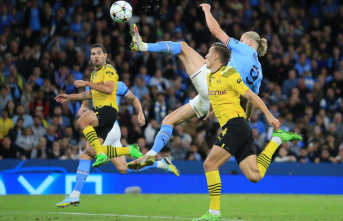 European Cup 2022/2023: Borussia Dortmund vs. Manchester...