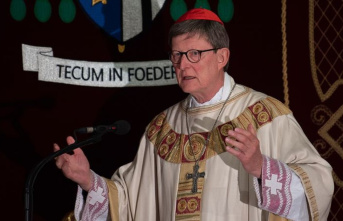 Protest action: Archbishop Woelki preaches a sermon...